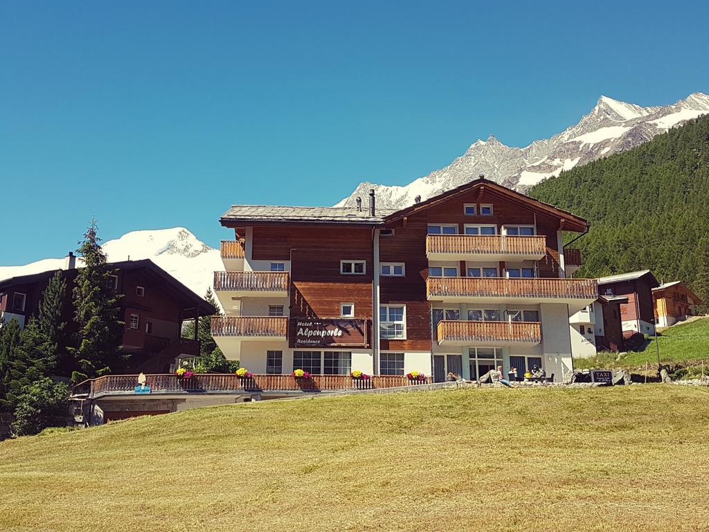 Hotel Alpenperle Saas Fee Kültér fotó