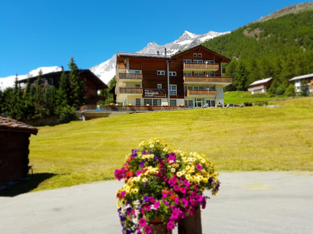 Hotel Alpenperle Saas Fee Kültér fotó