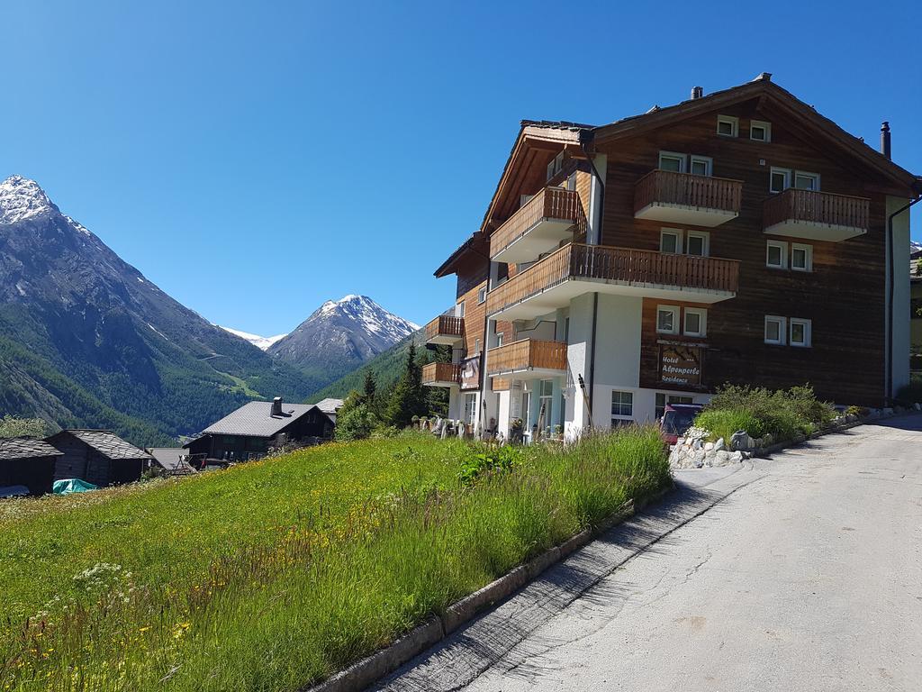 Hotel Alpenperle Saas Fee Kültér fotó