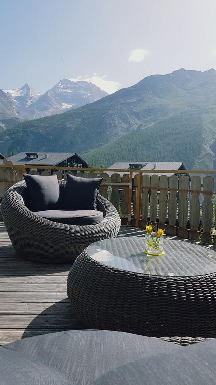 Hotel Alpenperle Saas Fee Kültér fotó