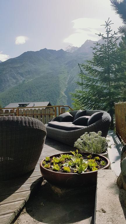 Hotel Alpenperle Saas Fee Kültér fotó