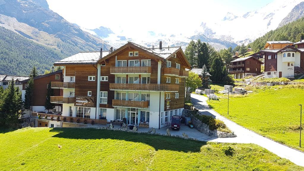 Hotel Alpenperle Saas Fee Kültér fotó