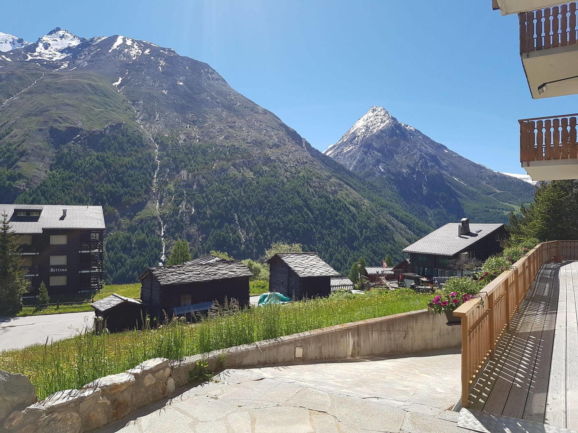 Hotel Alpenperle Saas Fee Kültér fotó
