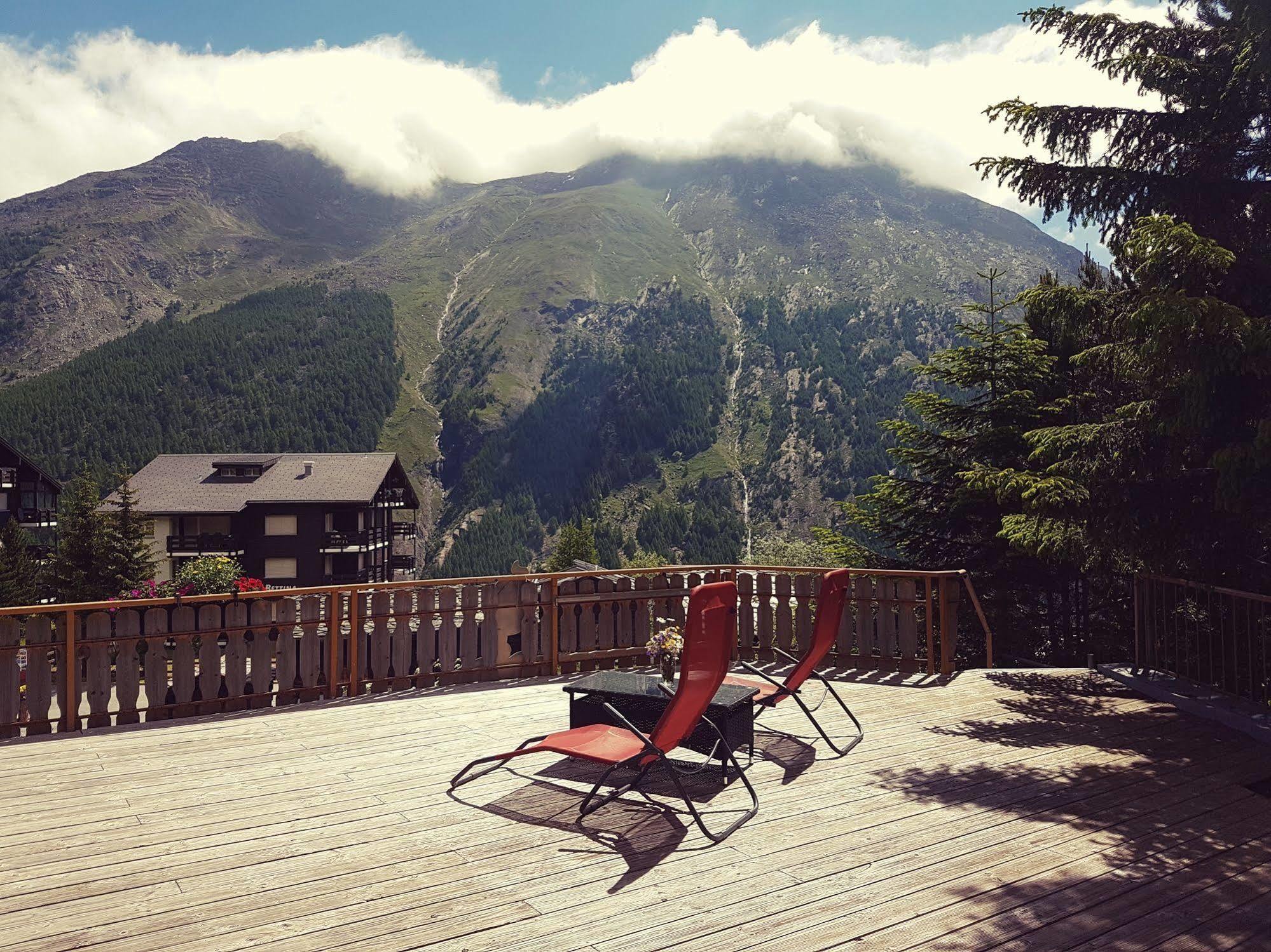 Hotel Alpenperle Saas Fee Kültér fotó