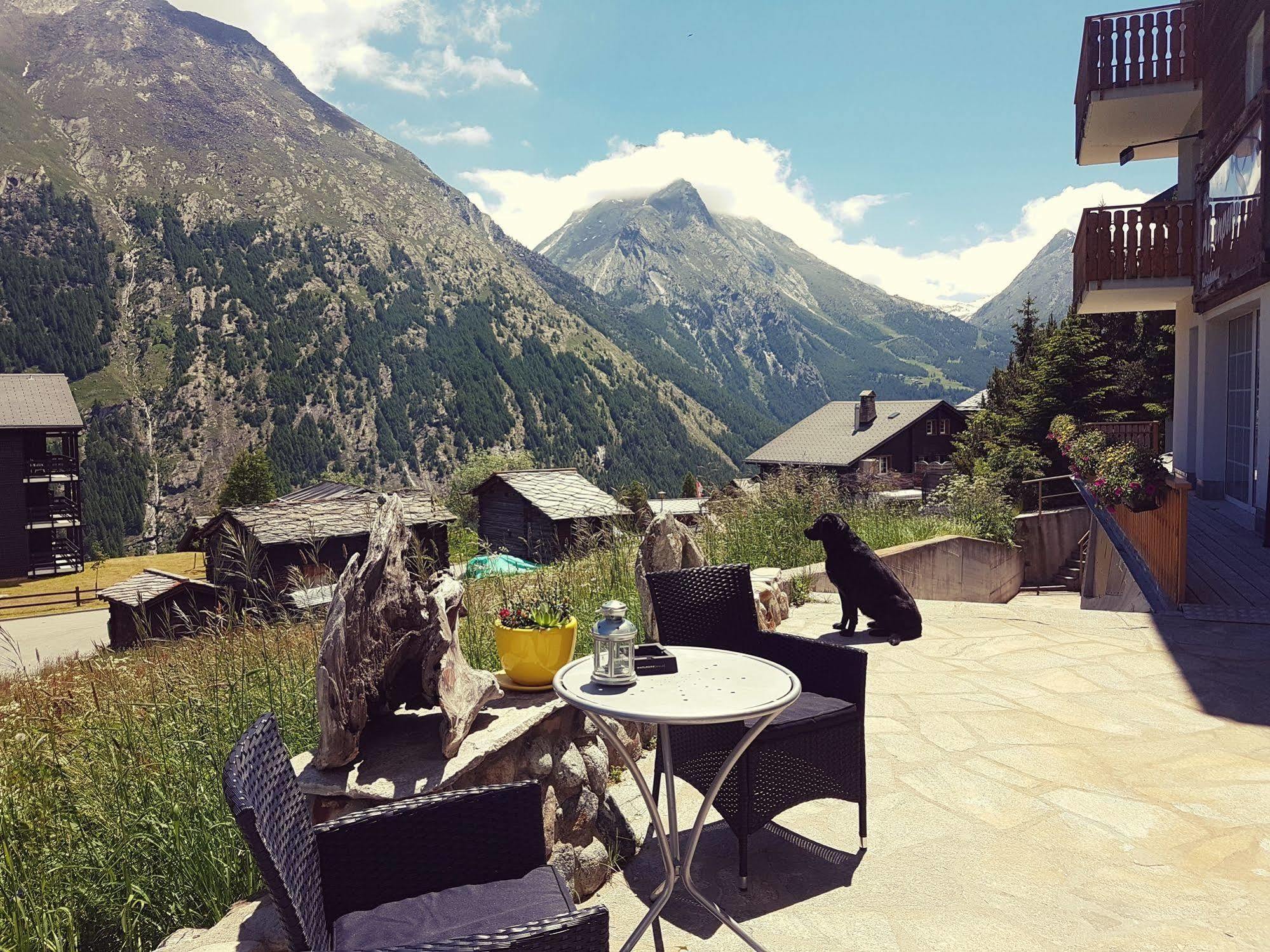 Hotel Alpenperle Saas Fee Kültér fotó